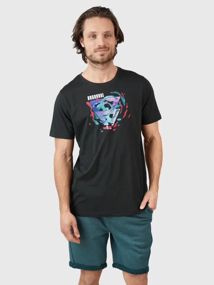 Brunotti Tshirts Men IconRTshirt Vintage Black