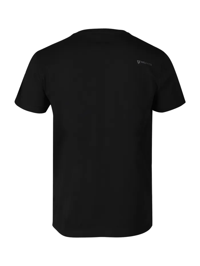 Brunotti Tshirts Men JahnLogosquareTShirt Black