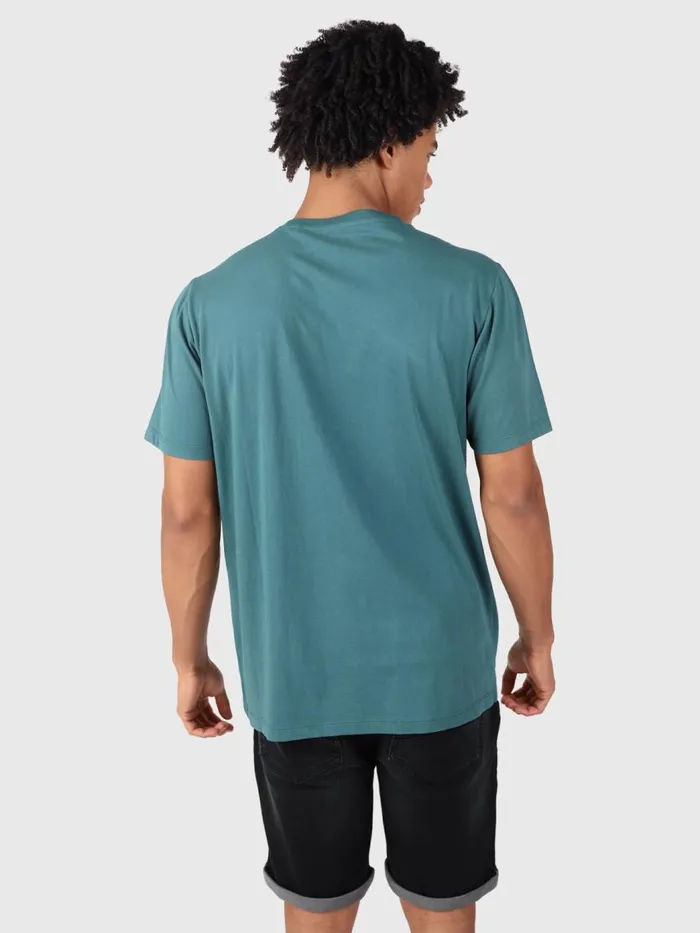 Brunotti Tshirts Men JahnLogosquareTshirt Green
