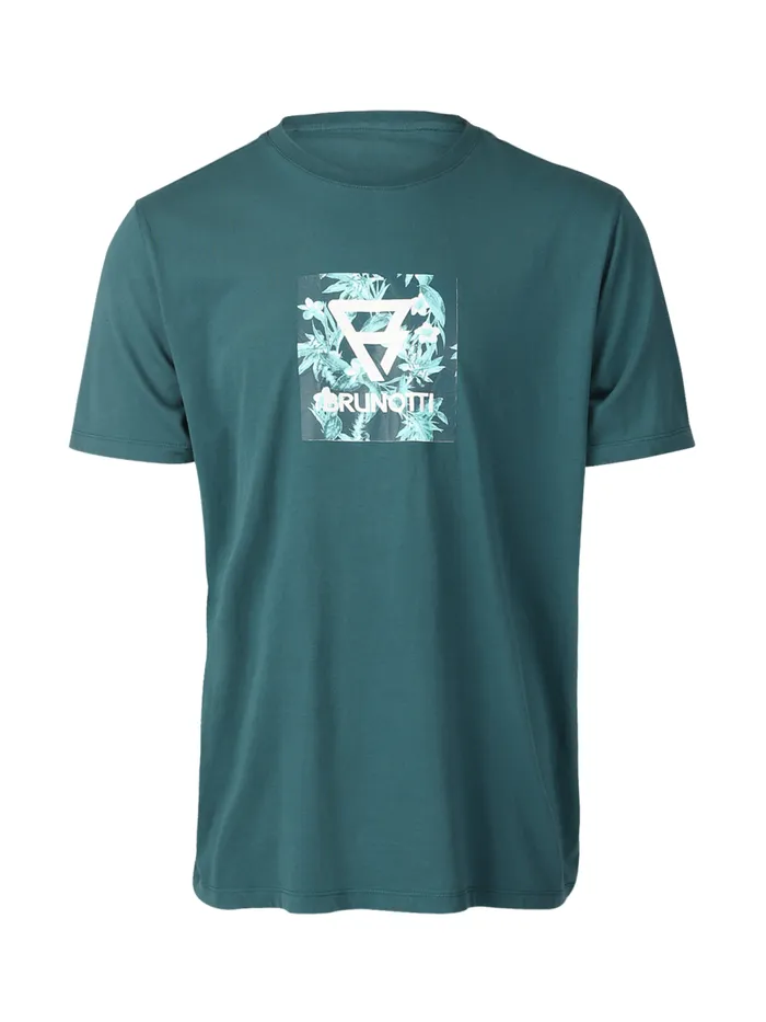 Brunotti Tshirts Men JahnLogosquareTshirt Green