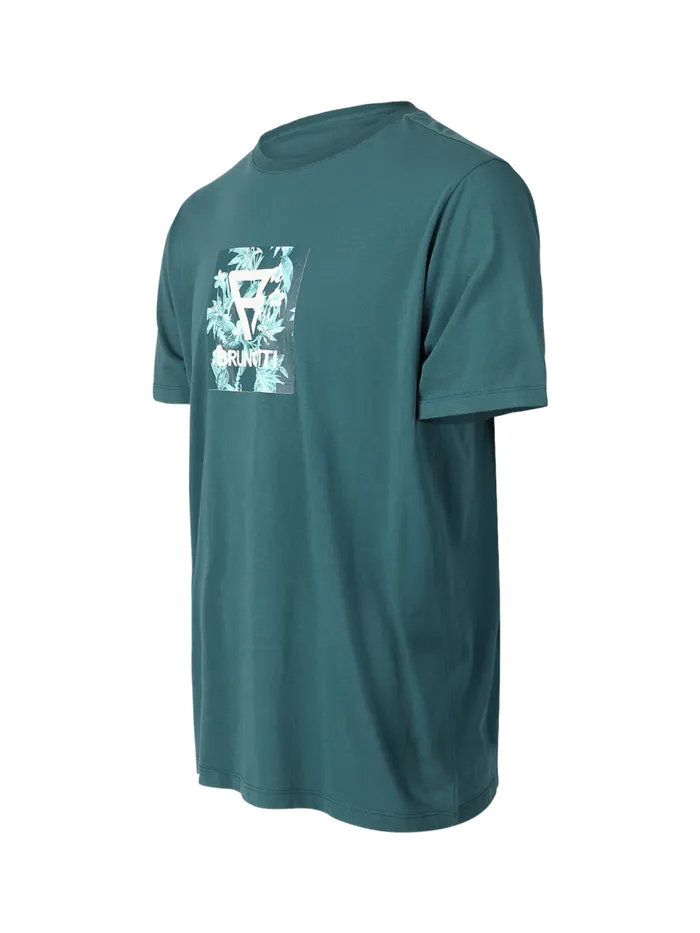 Brunotti Tshirts Men JahnLogosquareTshirt Green
