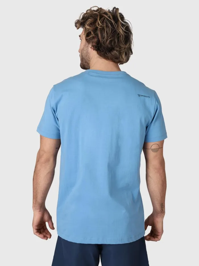 Brunotti Tshirts Men JahnLogotypoTShirt Blue