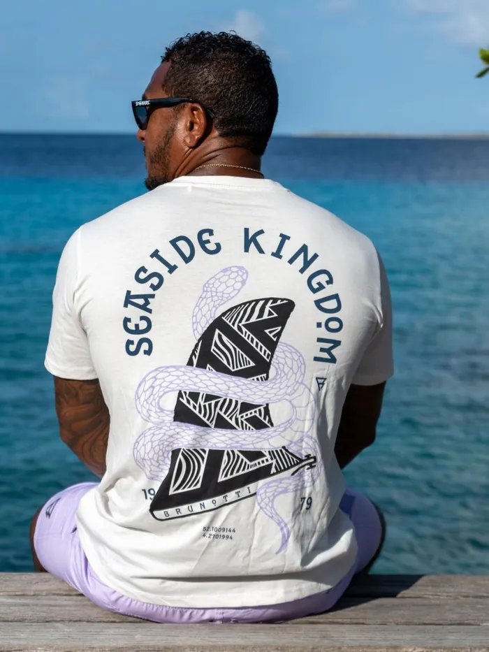 Brunotti Tshirts Men KingfinTshirt OffWhite