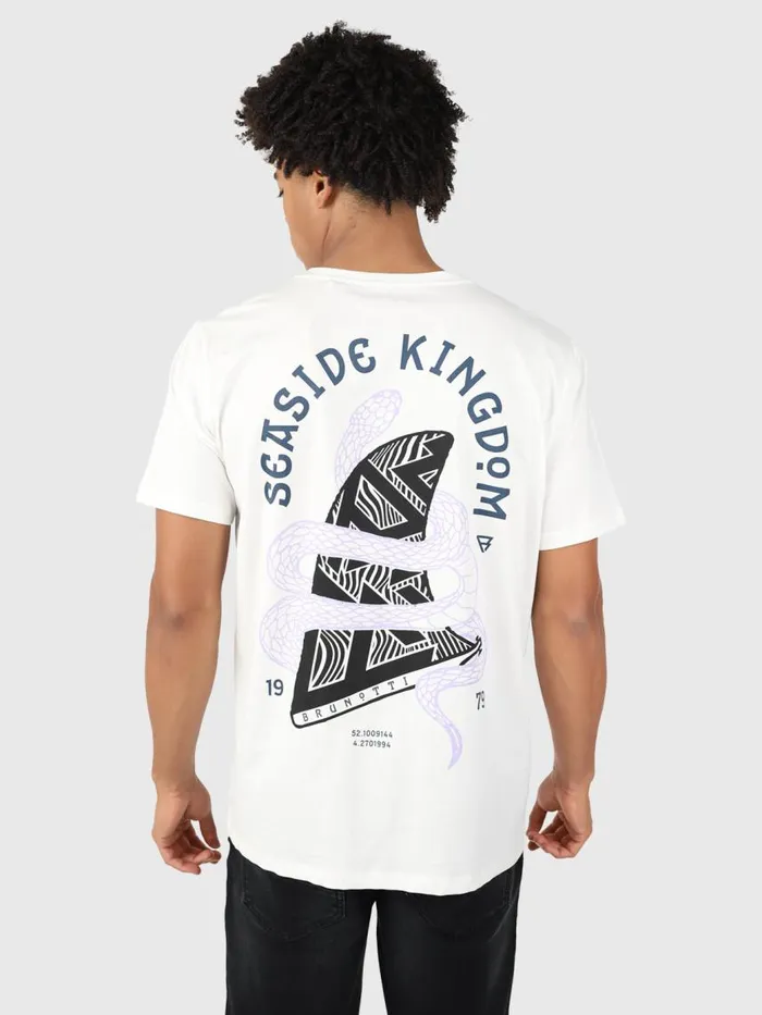 Brunotti Tshirts Men KingfinTshirt OffWhite