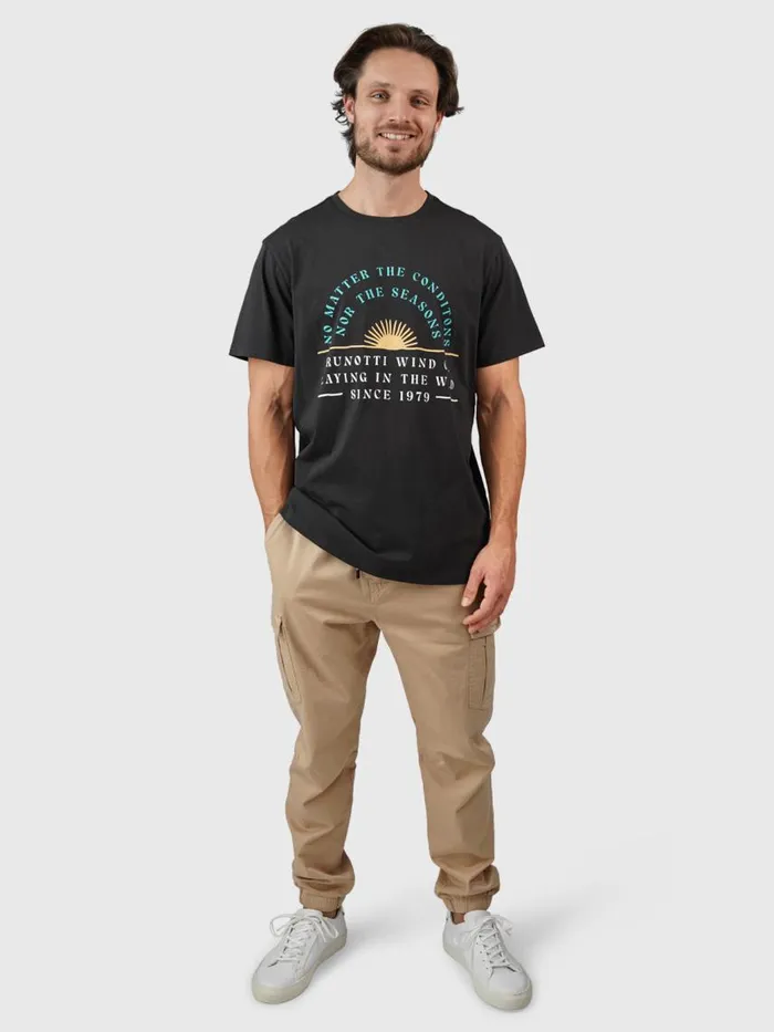 Brunotti Tshirts Men LeewayTshirt Black