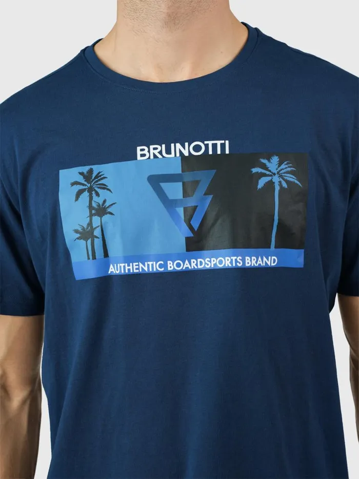 Brunotti Tshirts Men LeewayTshirt Blue