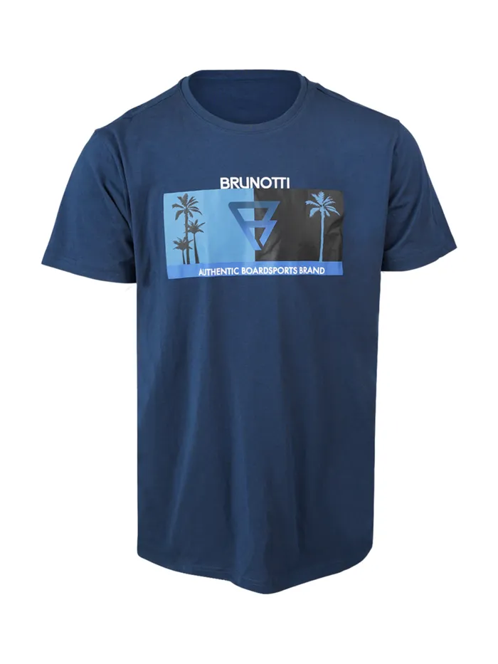 Brunotti Tshirts Men LeewayTshirt Blue