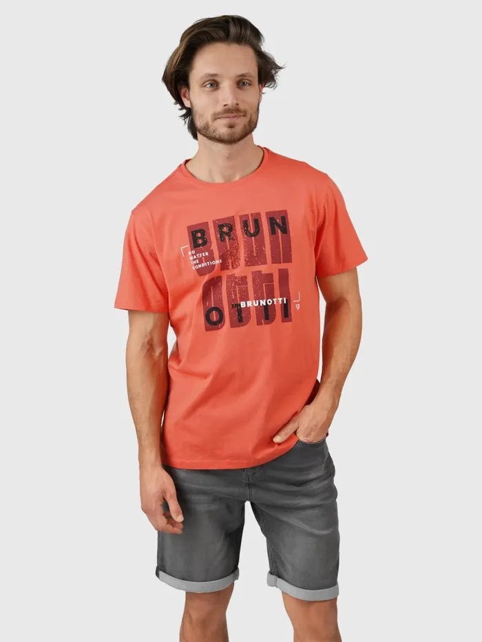 Brunotti Tshirts Men LeewayTshirt Red