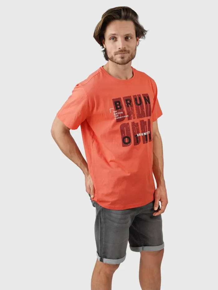 Brunotti Tshirts Men LeewayTshirt Red