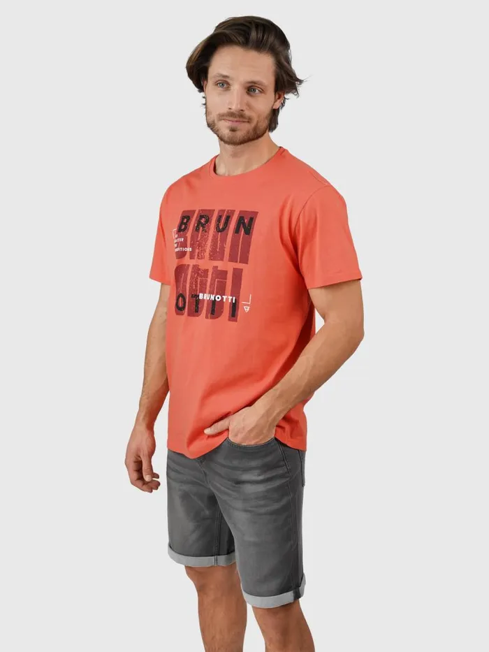 Brunotti Tshirts Men LeewayTshirt Red