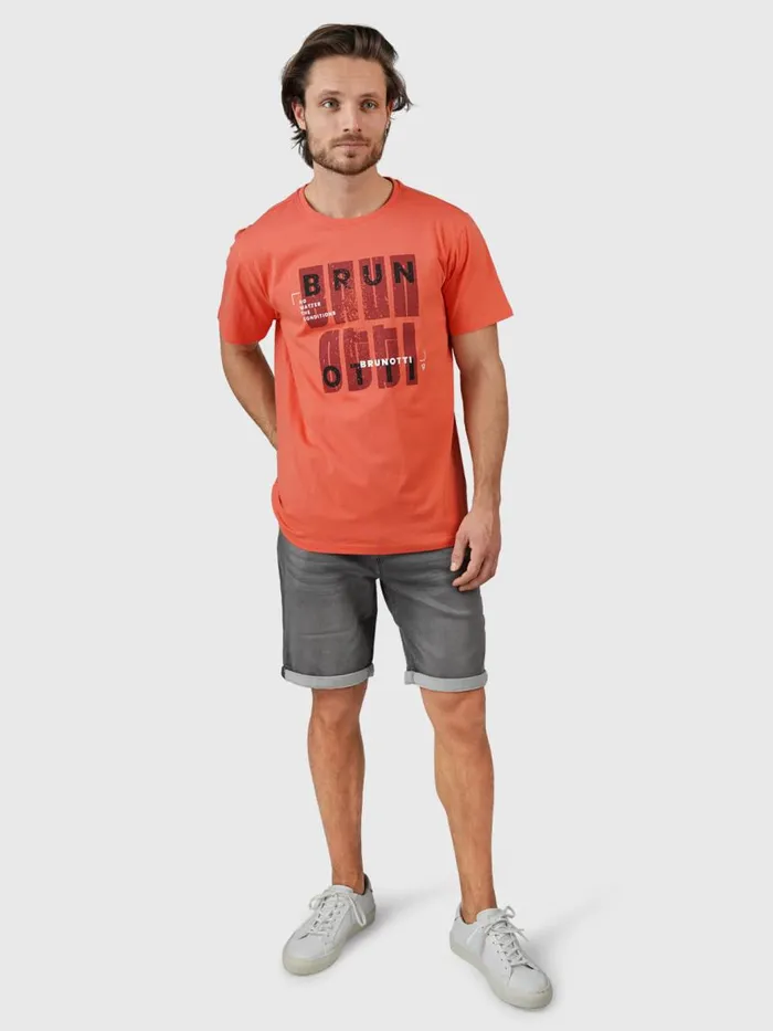 Brunotti Tshirts Men LeewayTshirt Red