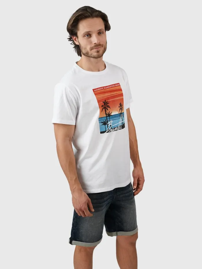 Brunotti Tshirts Men LeewayTshirt White