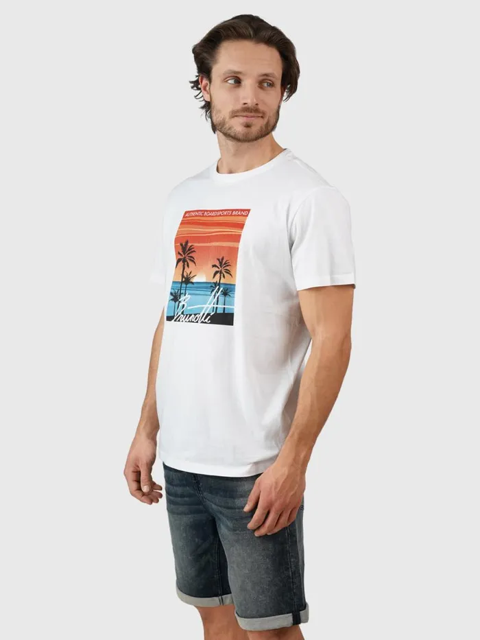 Brunotti Tshirts Men LeewayTshirt White