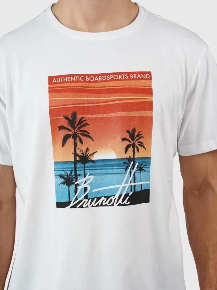 Brunotti Tshirts Men LeewayTshirt White