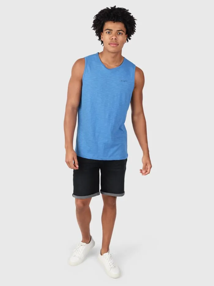 Brunotti Tshirts Men MalakuSlubSinglet Blue