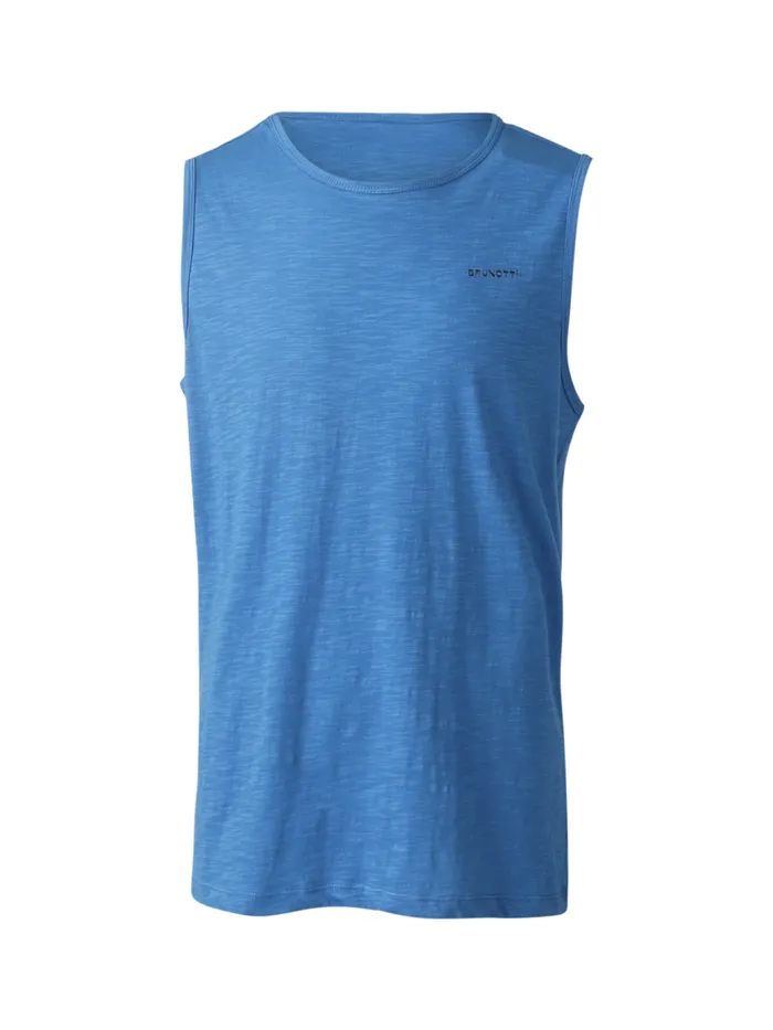Brunotti Tshirts Men MalakuSlubSinglet Blue