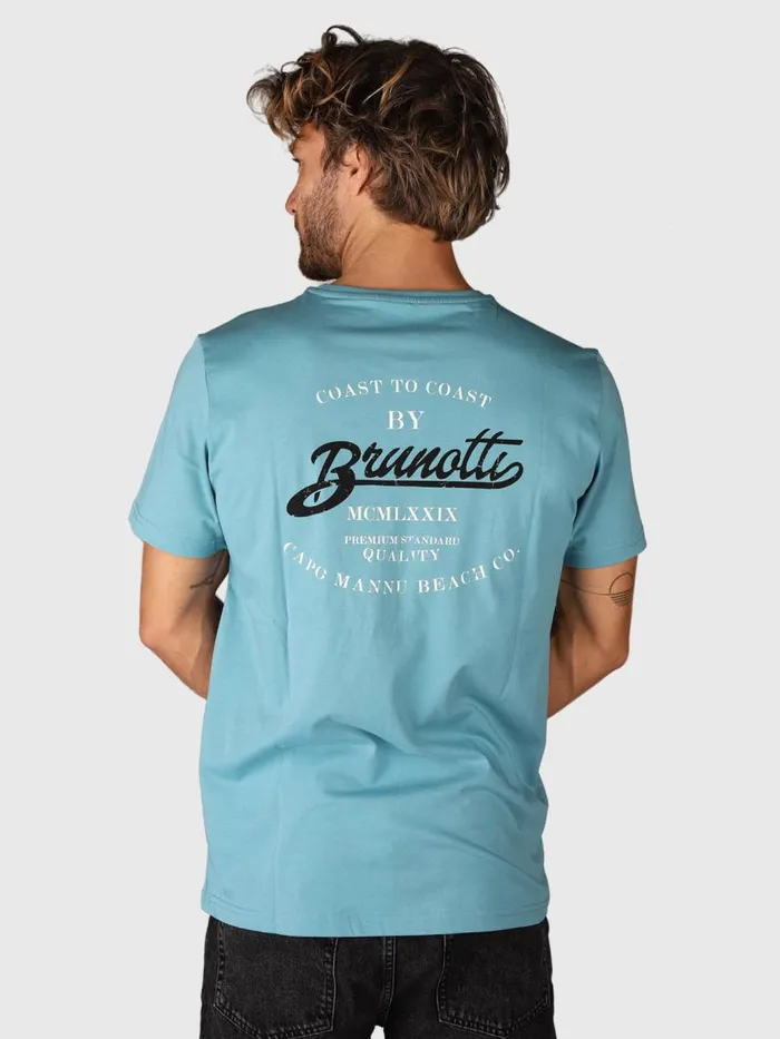 Brunotti Tshirts Men MilonBackRTshirt Blue
