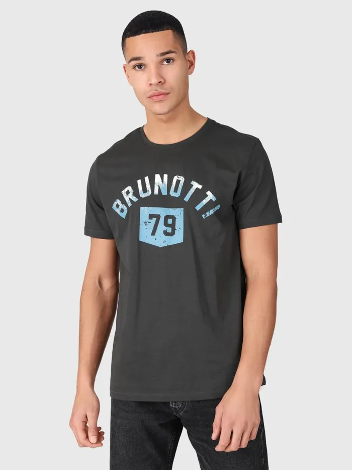 Brunotti Tshirts Men MilonLogoRTshirt Black