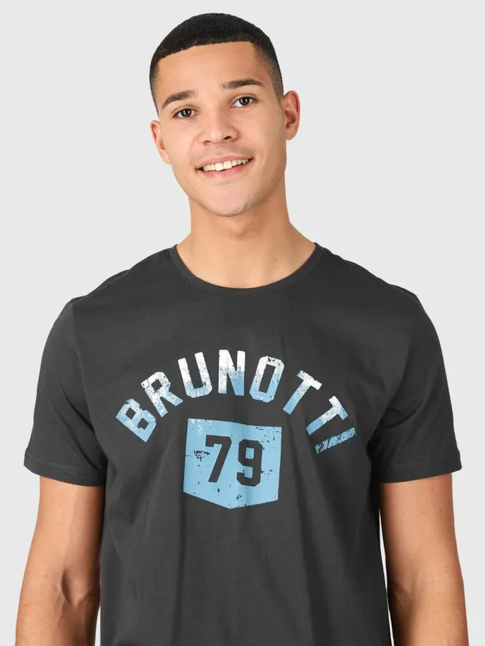 Brunotti Tshirts Men MilonLogoRTshirt Black