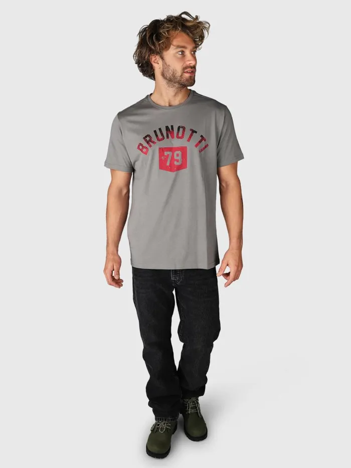 Brunotti Tshirts Men MilonLogoRTshirt Grey