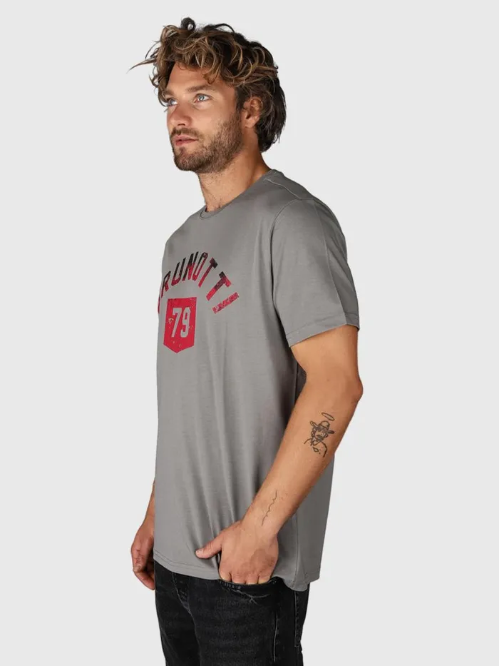 Brunotti Tshirts Men MilonLogoRTshirt Grey