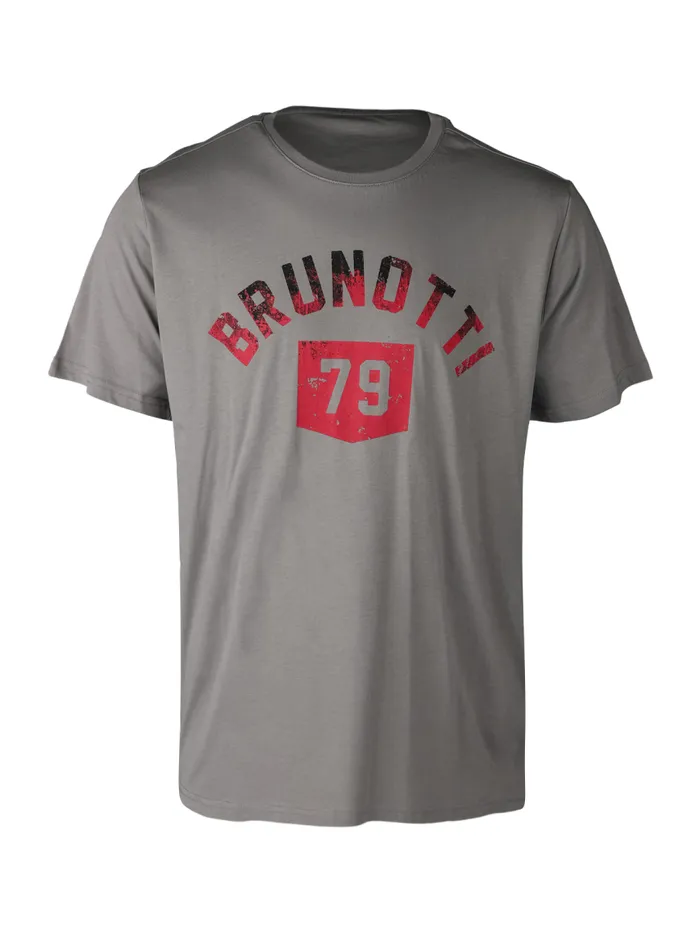Brunotti Tshirts Men MilonLogoRTshirt Grey