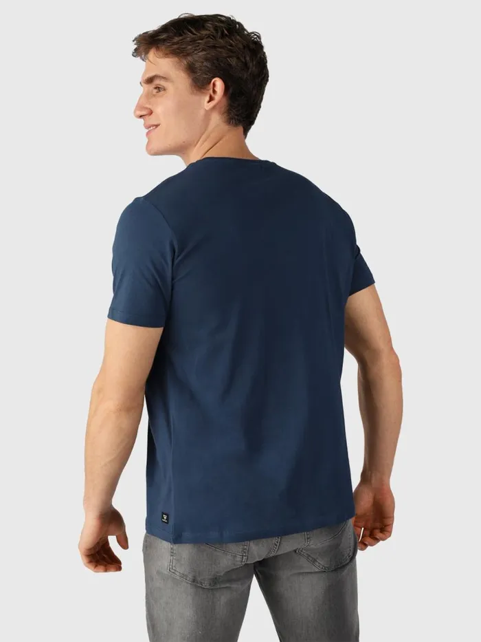 Brunotti Tshirts Men NoBadDaysTShirt Blue