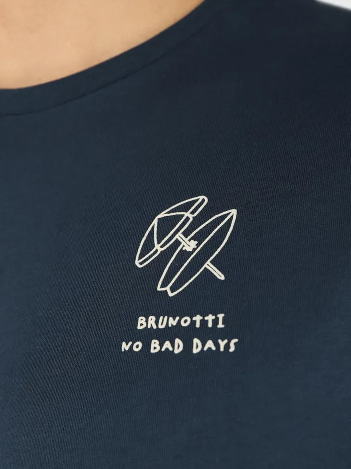 Brunotti Tshirts Men NoBadDaysTShirt Blue