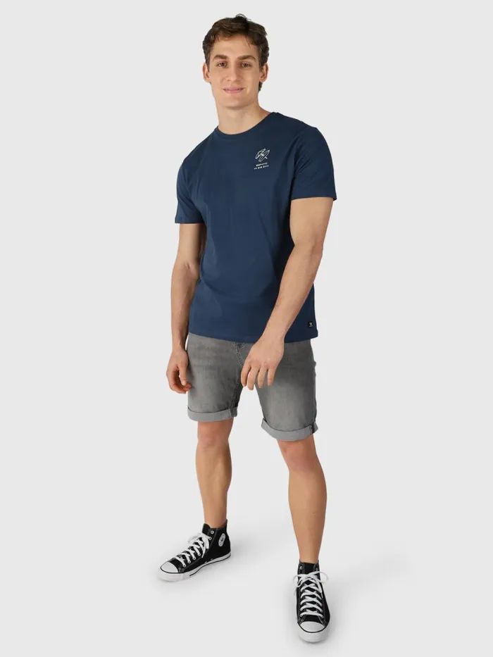 Brunotti Tshirts Men NoBadDaysTShirt Blue