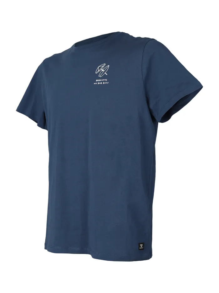 Brunotti Tshirts Men NoBadDaysTShirt Blue