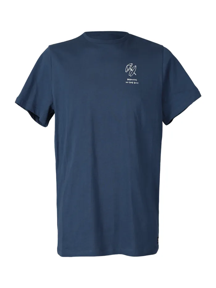 Brunotti Tshirts Men NoBadDaysTShirt Blue