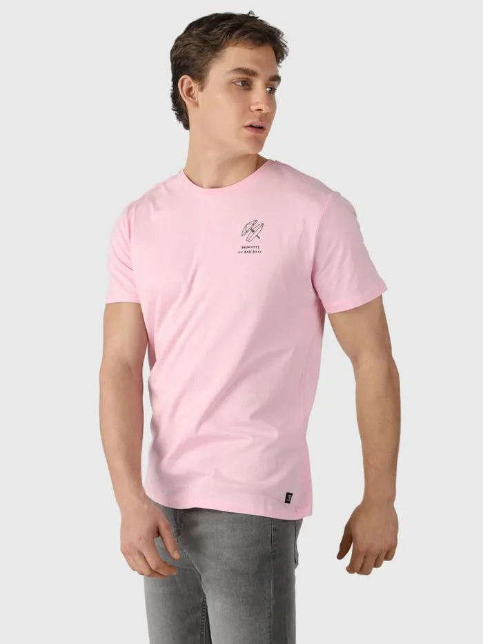 Brunotti Tshirts Men NoBadDaysTShirt Lilac