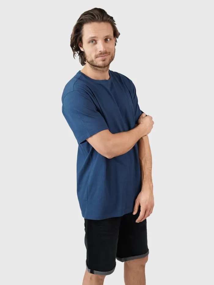 Brunotti Tshirts Men OvalMountainTshirt Blue