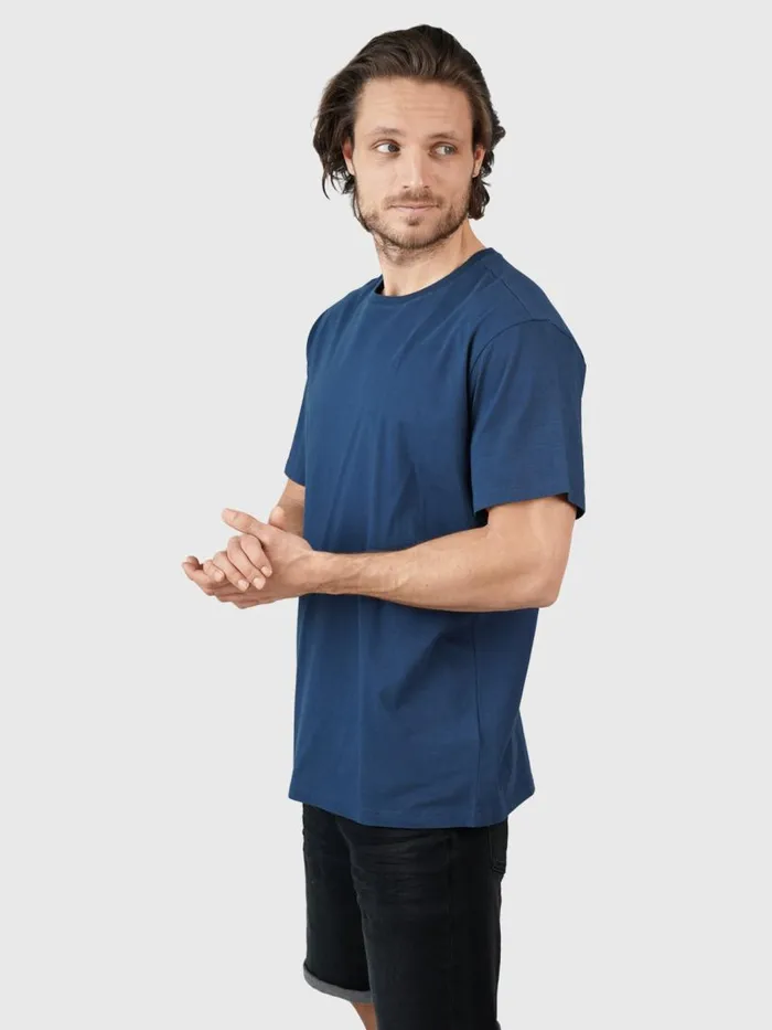 Brunotti Tshirts Men OvalMountainTshirt Blue