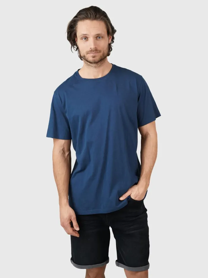 Brunotti Tshirts Men OvalMountainTshirt Blue