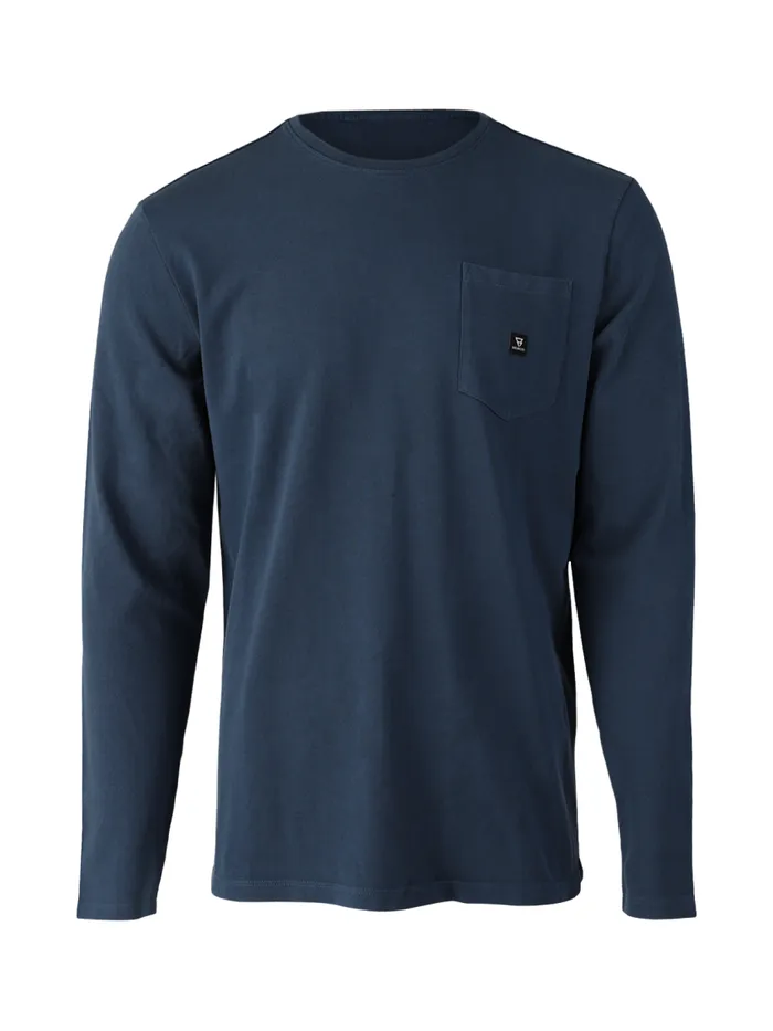 Brunotti Tshirts Men PascalLongsleeve Tshirt Blue