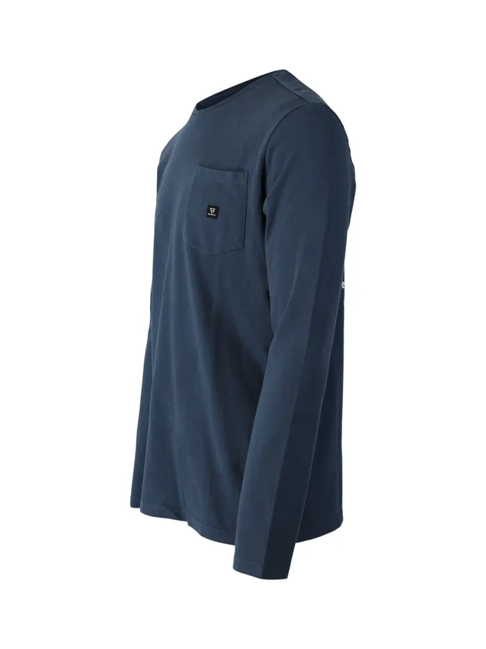 Brunotti Tshirts Men PascalLongsleeve Tshirt Blue