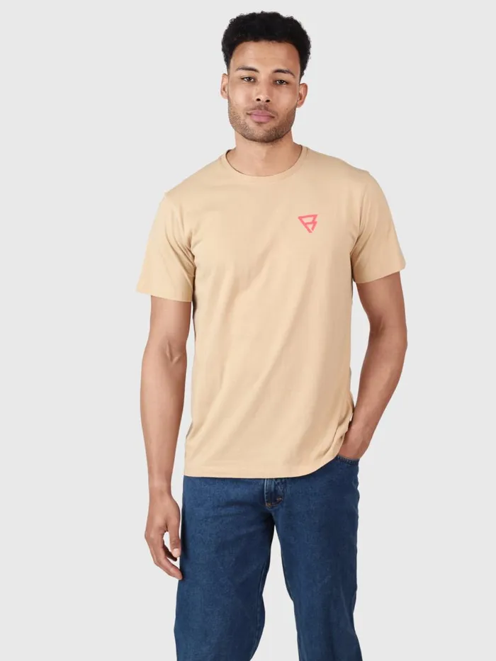 Brunotti Tshirts Men SeasideTshirt Beige