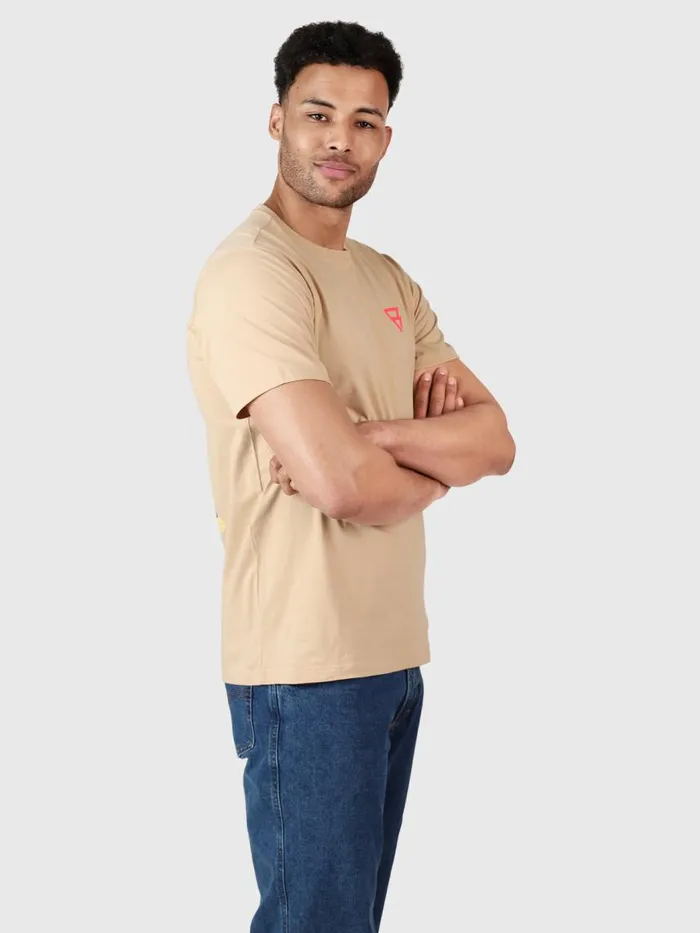 Brunotti Tshirts Men SeasideTshirt Beige