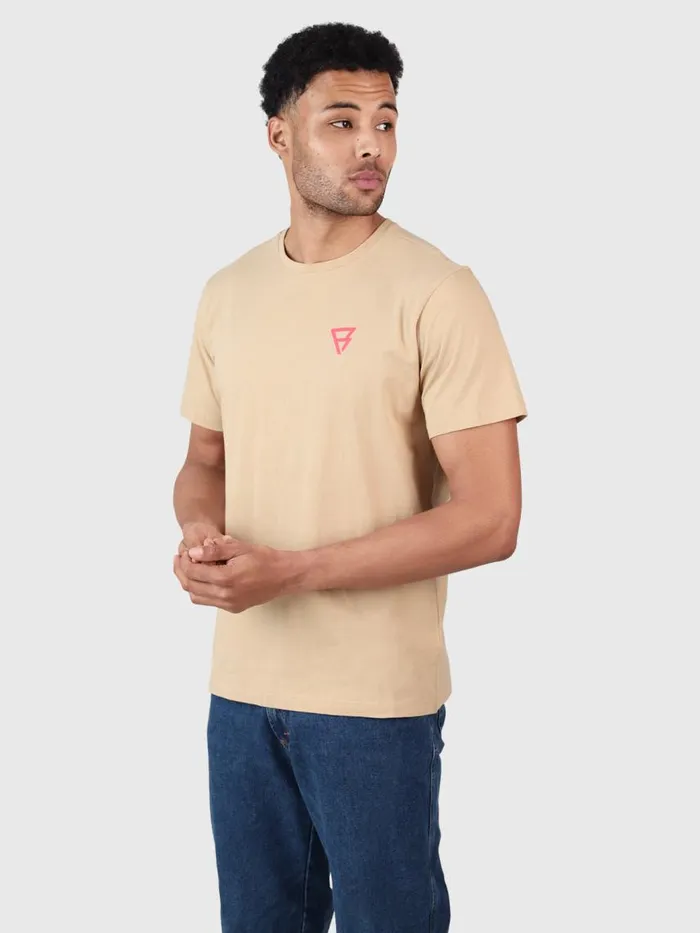 Brunotti Tshirts Men SeasideTshirt Beige