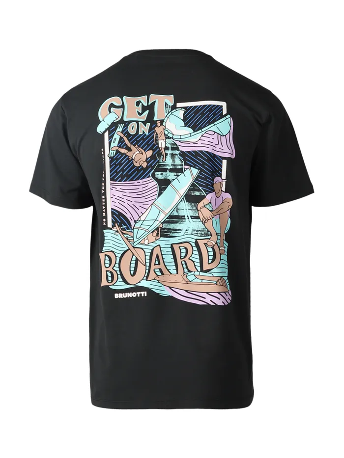 Brunotti Tshirts Men SeasideTshirt Black