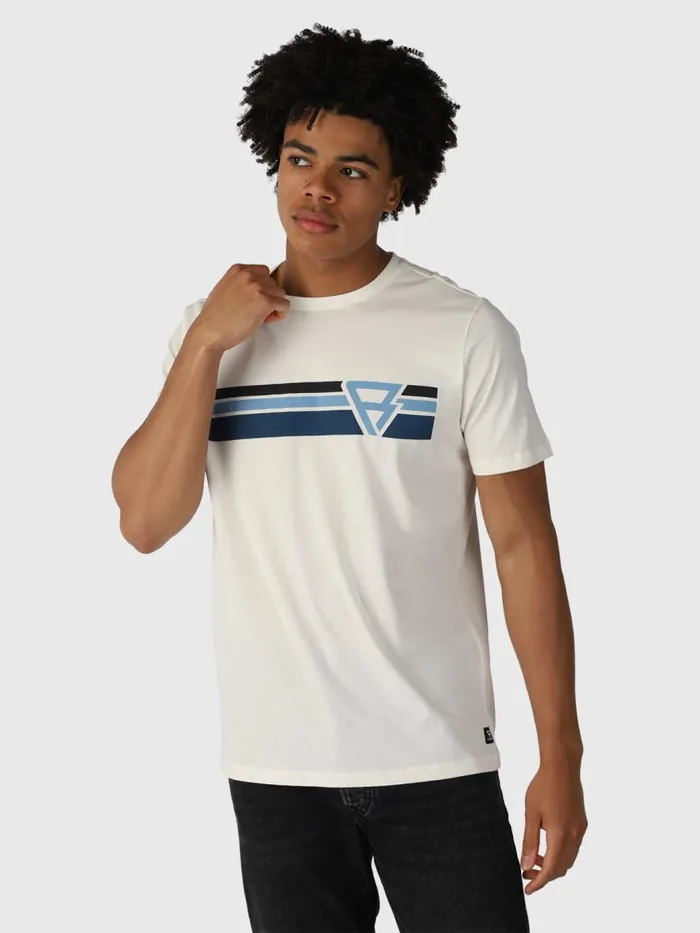 Brunotti Tshirts Men TimoRTShirt OffWhite