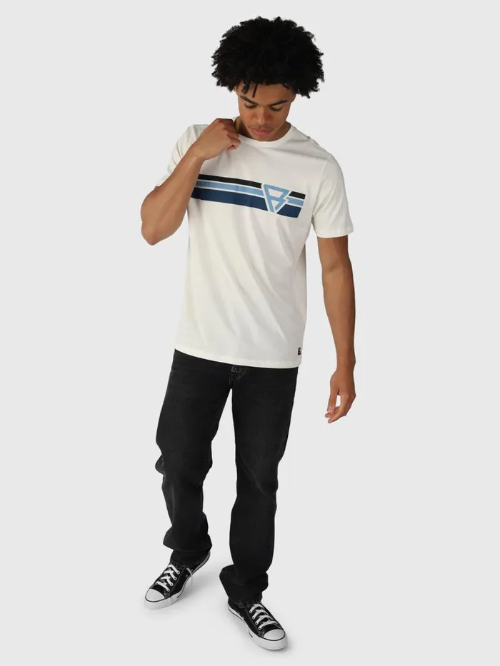 Brunotti Tshirts Men TimoRTShirt OffWhite