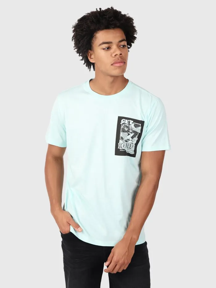 Brunotti Tshirts Men WaterworldTshirt Mint