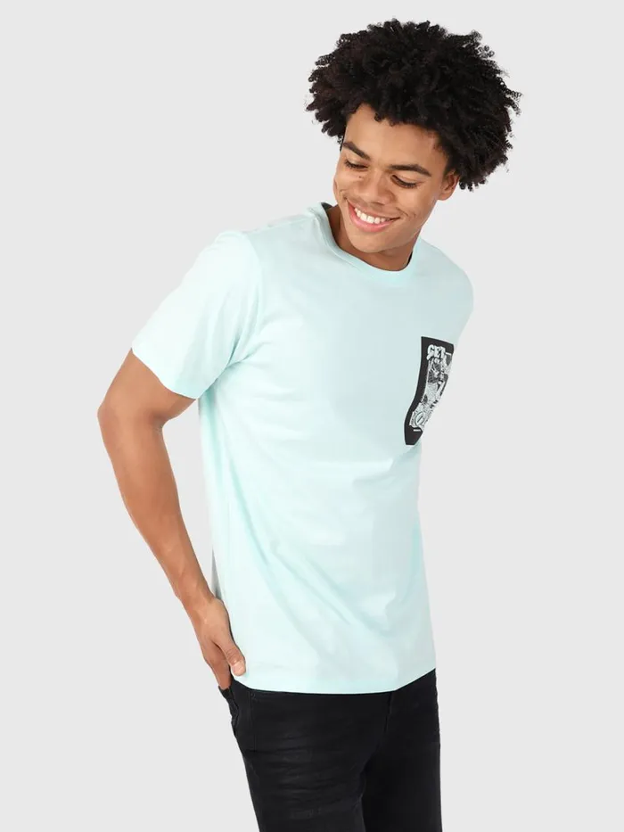 Brunotti Tshirts Men WaterworldTshirt Mint