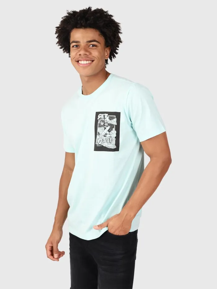 Brunotti Tshirts Men WaterworldTshirt Mint