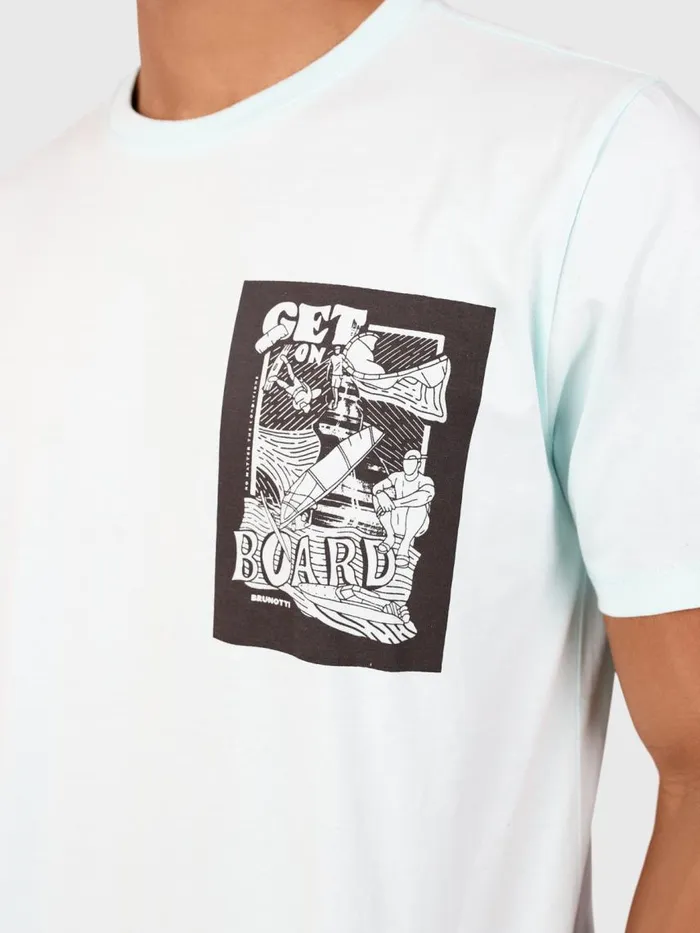 Brunotti Tshirts Men WaterworldTshirt Mint