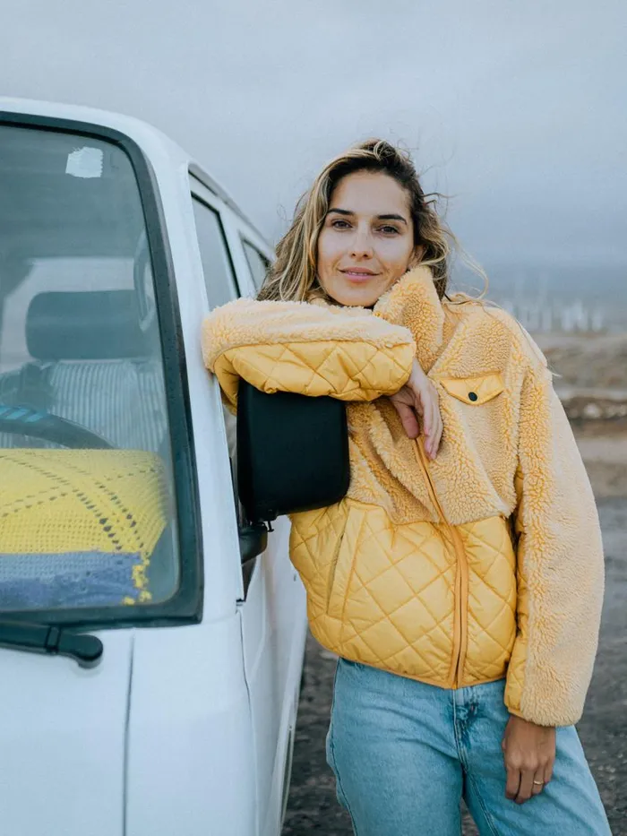 Brunotti Teddy Women Becca Teddy Jacket Yellow