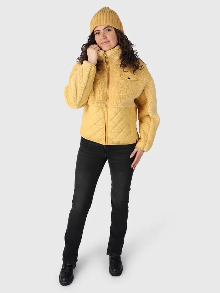 Brunotti Teddy Women Becca Teddy Jacket Yellow