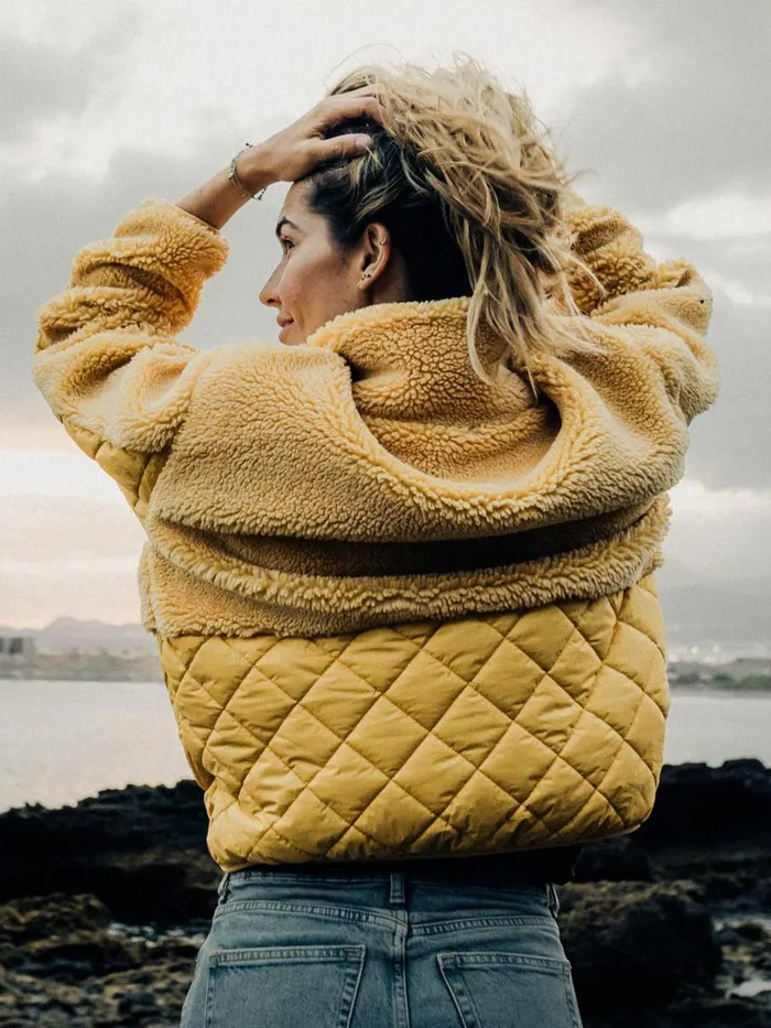 Brunotti Teddy Women Becca Teddy Jacket Yellow